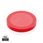 5W draadloze oplader rond, rood