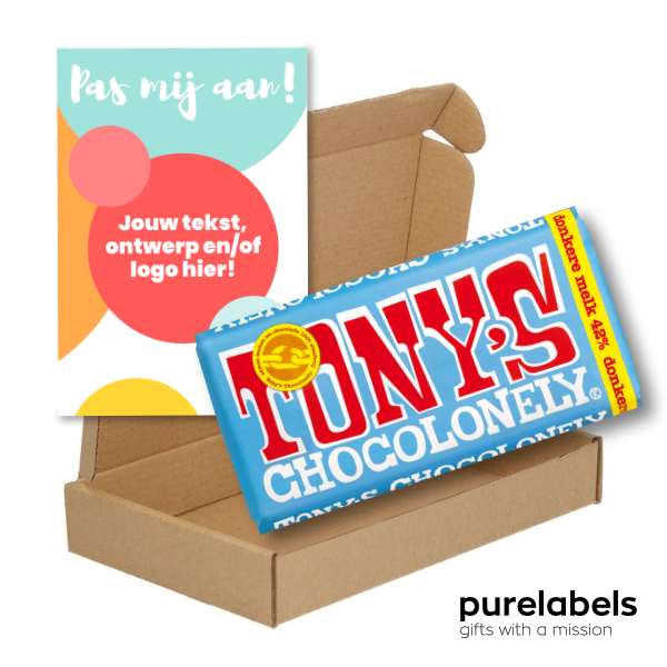 Tony's chocolonely puur donkere melk