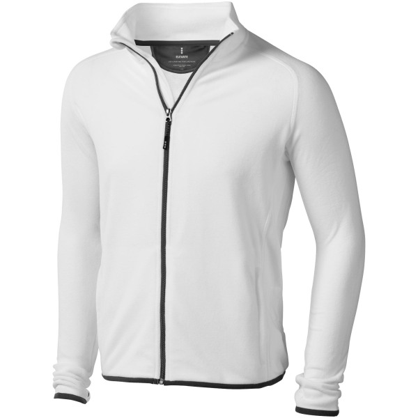 Brossard men's full zip fleece jacket - White - XS