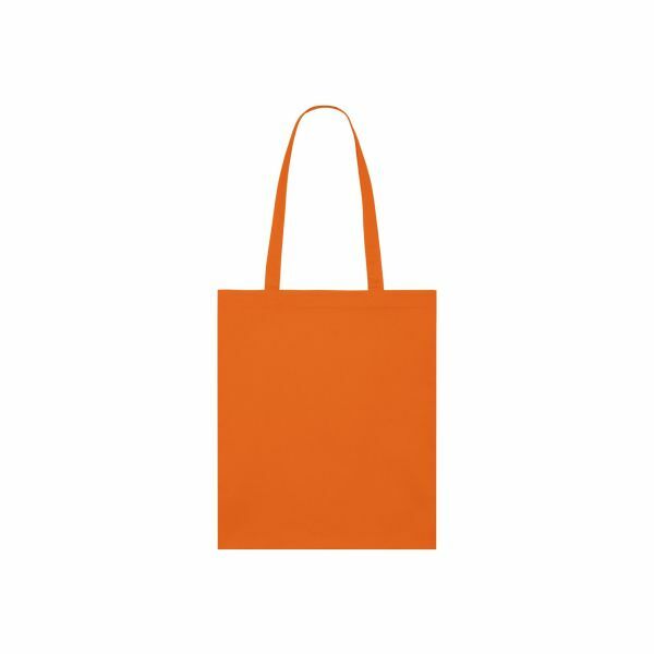 Light Tote Bag Bright Orange OS