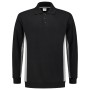 Polosweater Bicolor 302003 Black-Grey 8XL