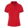 AWDis Ladies Stretch Piqué Polo Shirt, Red, XS, Just Polos