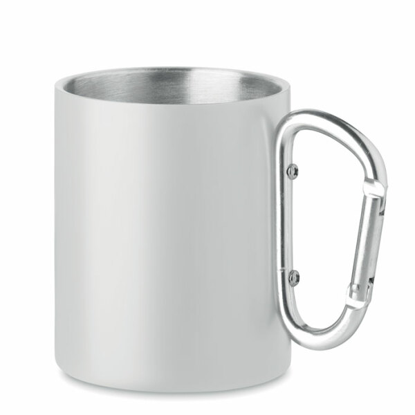 AROM - Metal mug and carabiner handle