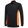Polosweater Bicolor 302003 Black-Orange 7XL
