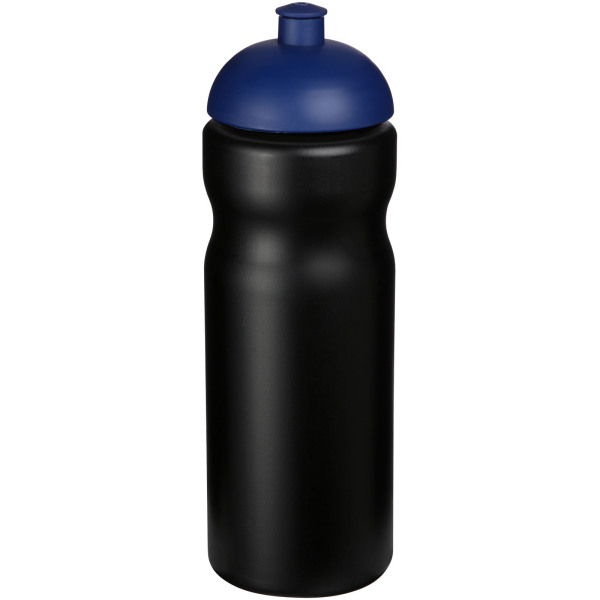 Baseline® Plus 650 ml dome lid sport bottle - Solid black/Blue
