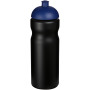 Baseline® Plus 650 ml sportfles met koepeldeksel - Zwart/Blauw