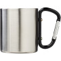 Alps 200 ml insulated mug with carabiner - Solid black