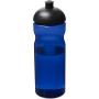H2O Active® Eco Base 650 ml sportfles met koepeldeksel - Blauw/Zwart