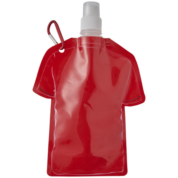 Goal 500 ml voetbal jersey waterzak - Rood