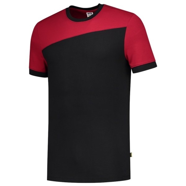 T-shirt Bicolor Naden 102006 Black-Red 8XL