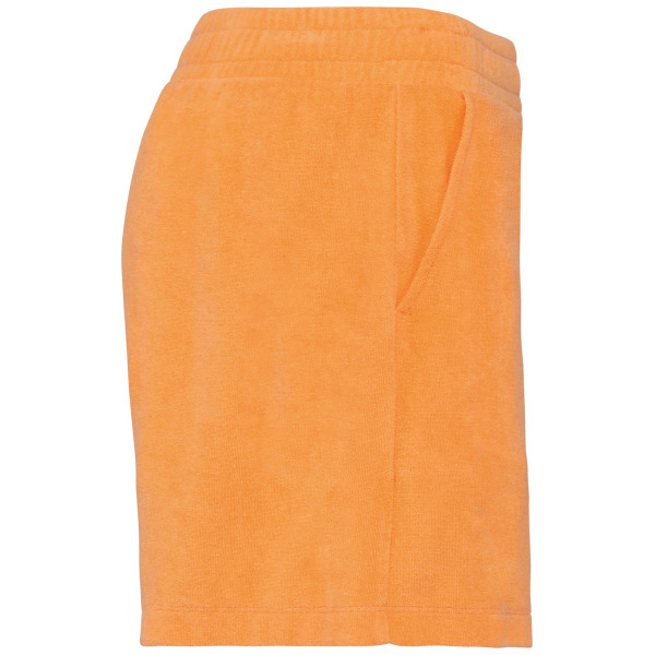 Dames short Terry Towel Apricot XS
