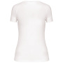 Dames sport-t-shirt V-hals White L