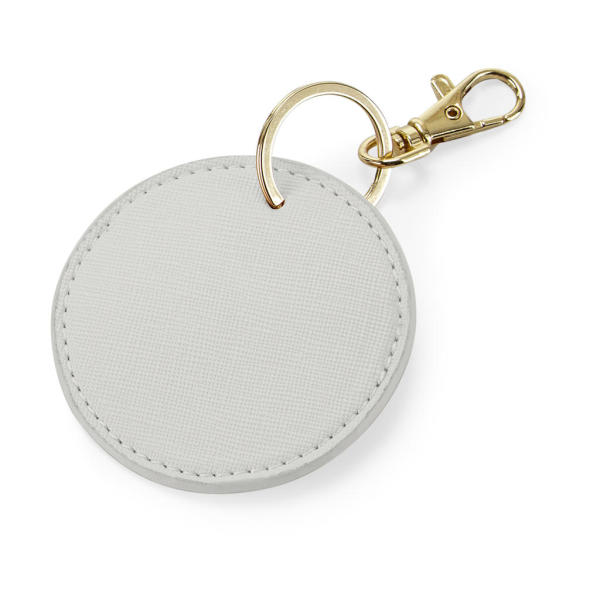 Boutique Circular Key Clip - Soft Grey - One Size