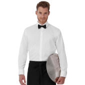 Black Tie LSL/men Shirt - White