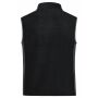 Men's Workwear Fleece Vest - STRONG - - black/carbon - 6XL