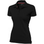 Advantage short sleeve women's polo - Solid black - M