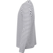 Long sleeved striped t-shirt White / Oxford Navy XS