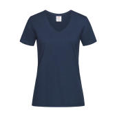 Classic-T V-Neck Women - Navy - M