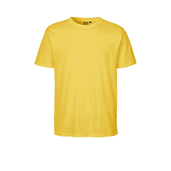 Neutral unisex regular t-shirt-Yellow-S