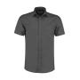 Tailored Fit Poplin Shirt SSL - Graphite - S