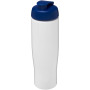 H2O Active® Tempo 700 ml sportfles met flipcapdeksel - Wit/Blauw