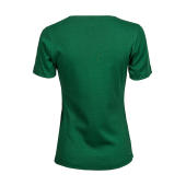 Ladies Interlock T-Shirt - Clay - 3XL