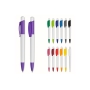 Ball pen Kamal hardcolour - White / White