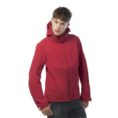 Hooded Softshell/men - Red - M