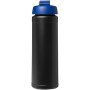 Baseline® Plus 750 ml sportfles met flipcapdeksel - Zwart/Blauw