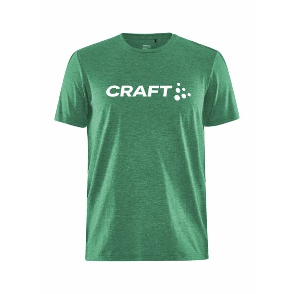 Craft Community logo ss tee men green/mel 3xl