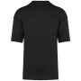Oversized T-shirt korte mouwen uniseks Black XS