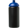 Baseline® Plus grip 500 ml bidon met koepeldeksel - Zwart/Blauw