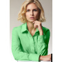 Ladies' Business Shirt Long-Sleeved - carbon - XS