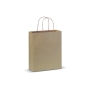 Kraft paper bag 90g/m² 22x10x31cm - Brown