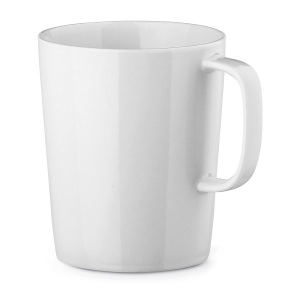 NELS WHITE. Porcelain mug 320 ml