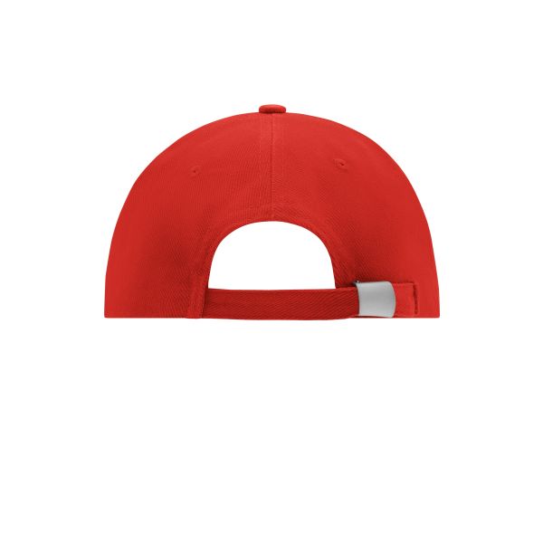 MB018 6 Panel Cap Low-Profile rood one size