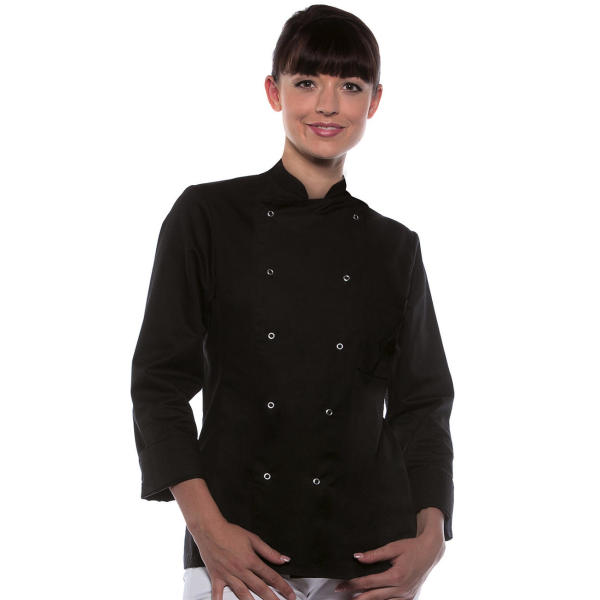 Chef Jacket Basic Unisex - Black