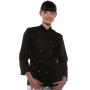Chef Jacket Basic Unisex - Black - S