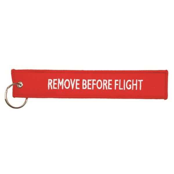 Remove before flight hang tag