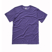 Unisex Triblend Short Sleeve Tee - Purple Triblend - L