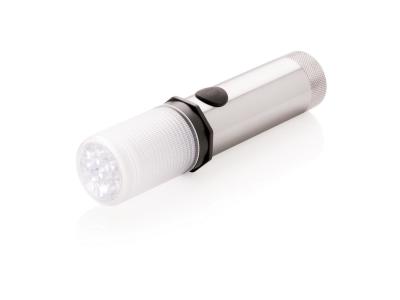 Auto veiligheidslamp, zilverkleurig Auto veiligheidslamp, zilverkleurig
