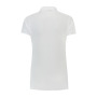 L&S Polo Basic Mix SS for her white 3XL