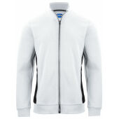 2129 Sweatshirt Full Zip White 3XL