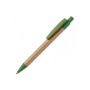 Ball pen bamboe met tarwestro - Groen