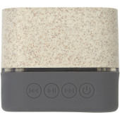 Aira Bluetooth® højttaler af hvedestrå - Sandfarvet