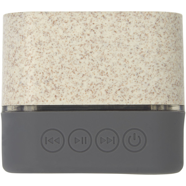 Aira wheat straw Bluetooth® speaker - Beige