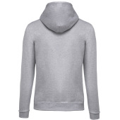 Kindersweater met capuchon Oxford Grey 12/14 jaar