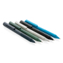 X9 solid pen with silicone grip, navy