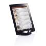 Chef tablet stand with touchpen, black, silver