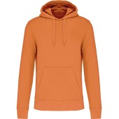 Ecologische herensweater met capuchon Light Orange S